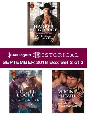 Harlequin Historical September 2018--Box Set 2 of 2 - ebook